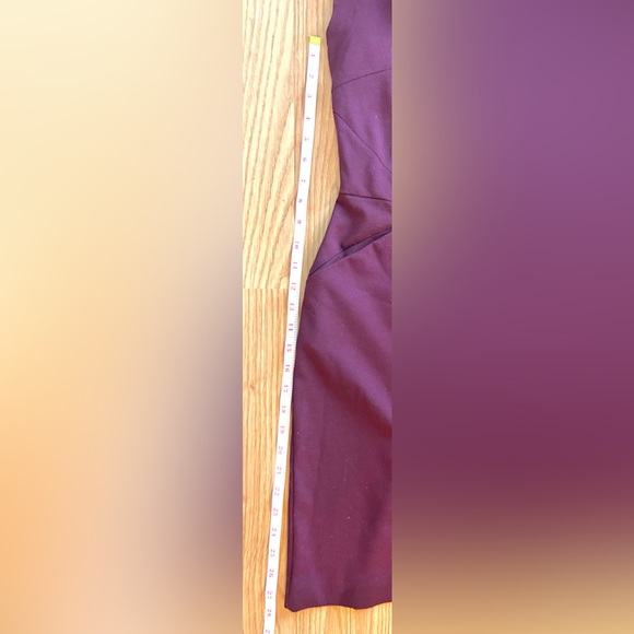 Banana Republic Cowl Neck Dress. Size 4. NWT. Burgundy/Wine Color - Picture 4 of 6